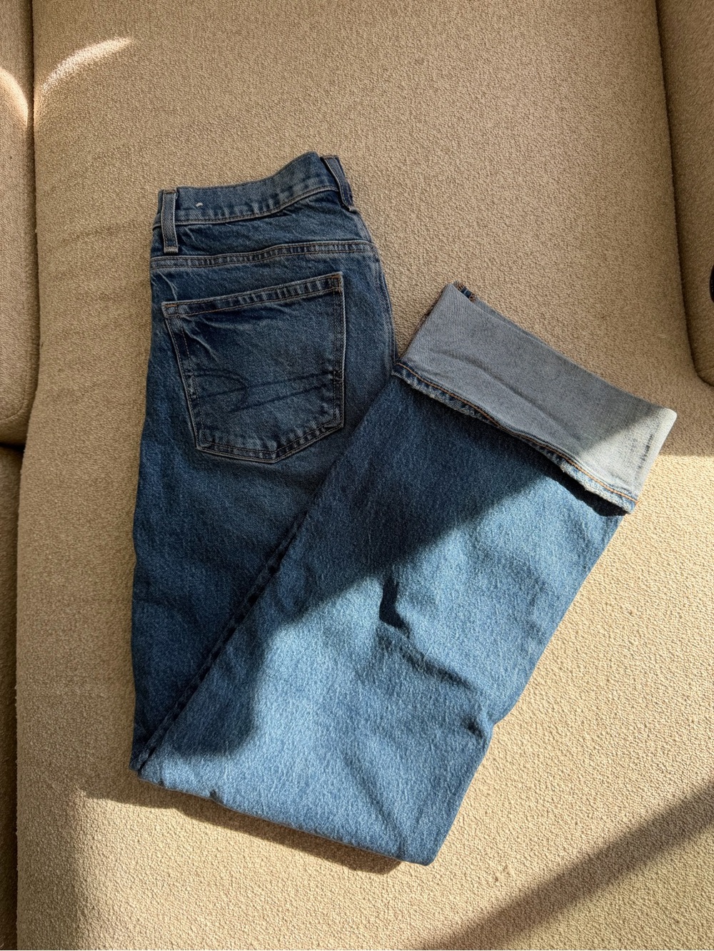 American Eagle Cuffed Jeans